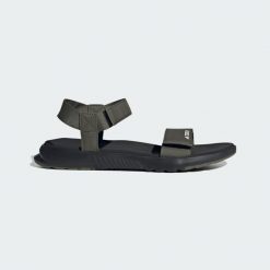 Sandały Terrex Hydroterra Light. Białe sandały męskie Adidas, na lato, bez wzorów, z gumy, klasyczne, bez zapięcia. Za 179.00 zł.