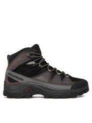 Salomon Trekkingi Quest Rove GORE-TEX L47181500 Czarny. Czarne obuwie trekkingowe damskie Salomon, z gore-texu, bez zapięcia. Za 529.99 zł.