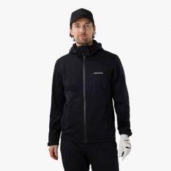 Kurtka outdoor hiking męska Swedemount On Course Jacket II szybkoschnąca. Czarne trekkingi męskie SWEDEMOUNT, z tkaniny, bez zapięcia. Za 449.99 zł.