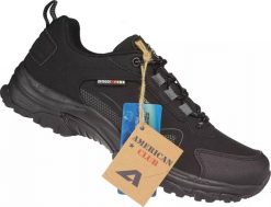 Buty trekkingowe damskie American Club Damskie buty trekkingowe American Club WT-188/24 czarne buty sportowe 38. Czarne obuwie sportowe damskie American CLUB, bez wzorów, bez zapięcia. Za 142.99 zł.