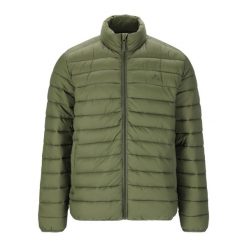 Kurtka puchowa Whistler Arubi. Zielone kurtki męskie Whistler, bez wzorów, z puchu, sportowe, bez kaptura. Za 233.50 zł.