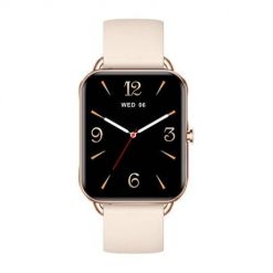 Smartwatch COLMI P20 (złoty). Żółte zegarki smartwatch Colmi, bez wzorów. Za 132.99 zł.