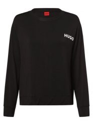 HUGO koszulka od piżamy Kobiety wiskoza czarny, M. Czarne piżamy damskie Hugo, bez wzorów, z dżerseju, bez ramiączek. Za 249.95 zł.