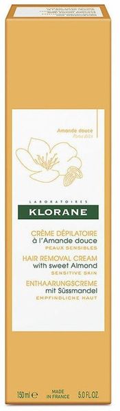 Krem do Depilacji Ciała Klorane Almond. Depilatory Klorane. Za 48.73 zł.