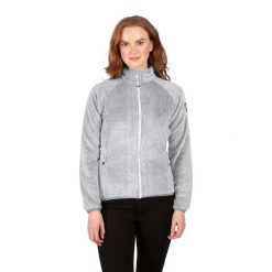 Bluza Polarowa Zimowa Damska TellTale. Czarne bluzy damskie Trespass, na zimę, s, bez wzorów, z materiału, bez ramiączek, bez kaptura. Za 186.99 zł.