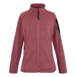 Damska Bluza Polarowa Liliena. Czerwone bluzy damskie Regatta, na zimę, bez wzorów, z polaru, sportowe, bez ramiączek, bez kaptura. Za 87.99 zł.