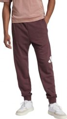 Spodnie męskie adidas Essentials Big Logo French Terry bordowe JE8972 M. Czerwone spodnie sportowe męskie Adidas, m, bez wzorów. Za 346.44 zł.