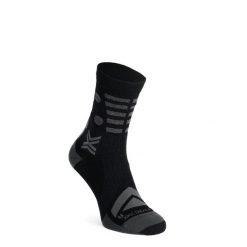 Skarpety rowerowe X-Socks Gravel Perform Merino Crew. Czerwone skarpetki damskie X-Socks, bez wzorów. Za 102.99 zł.