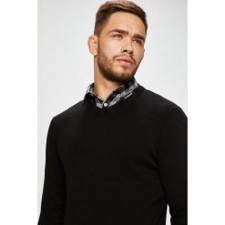 Jack & Jones - Sweter. Szare swetry męskie Jack & Jones, m, bez wzorów, z bawełny, bez kołnierzyka, bez ramiączek. Za 119.90 zł.