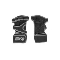 Yuma Rękawiczki do podnoszenia ciężarów - Czarny/Szary. Czarne rękawiczki męskie GORILLA WEAR, bez wzorów. Za 127.00 zł.