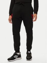 U.S. Polo Assn. Spodnie dresowe MUP0687 Czarny Slim Fit. Czarne spodnie sportowe męskie U.S. Polo Assn., m, bez wzorów, z bawełny. Za 209.99 zł.