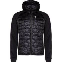 Kurtka PEAK PERFORMANCE HELIUM HYBRID HOODED. Czarne kurtki męskie Peak Performance, bez wzorów, z dżerseju, bez kaptura. Za 950.00 zł.