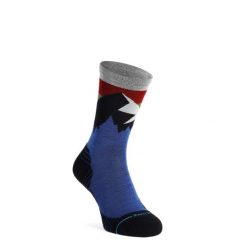 Skarpety biegowe Stance Light Wool Crew. Niebieskie skarpetki damskie Stance, bez wzorów. Za 83.99 zł.