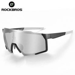 Okulary przeciwsłoneczne z polaryzacją do jazdy na rowerze ROCKBROS. Brązowe okulary przeciwsłoneczne damskie ROCKBROS. Za 108.96 zł.