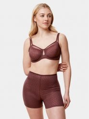 Triumph Biustonosz z fiszbiną Triumph Signature Sheer W01 EX 10215906 Brązowy. Brązowe biustonosze Triumph, bez wzorów, z syntetyku. Za 139.99 zł.