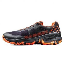 Buty trekkingowe męskie Mammut Sertig Ii Low. Czarne buty zimowe męskie Mammut, bez wzorów, z materiału, bez obcasa, bez zapięcia. Za 616.00 zł.