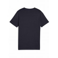 Młodzieżowa koszulka Essentials Block PUMA New Navy Blue. Niebieskia bluzki damskie Puma, m, bez wzorów, eleganckie, bez kołnierzyka, bez ramiączek. Za 89.00 zł.