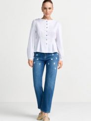 Rich & Royal Dżinsy Kobiety Bawełna niebieski, 29-32. Niebieskie jeansy damskie Rich & Royal, bez wzorów, z bawełny. Za 479.95 zł.