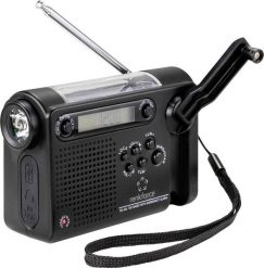 Radio budowlane Renkforce Renkforce RF-CR-200 Kofferradio UKW, MW, KW wiederaufladbar, Solarpanel, Handkurbel, Weckfunktion, Taschenlampe Schwarz (RF-. Radia Renkforce. Za 153.86 zł.