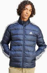 Kurtka męska adidas Essentials 3-Stripes Light Down granatowa IK3205 S. Kurtki męskie Adidas, m, bez wzorów, bez kaptura. Za 649.02 zł.