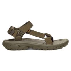 Sandały turystyczne męskie Teva Hurricane XLT2. Zielone sandały męskie Teva, bez wzorów, sportowe, bez zapięcia. Za 251.99 zł.