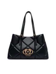 LOVE MOSCHINO Torebka JC4033PP1PLC0000 Czarny. Czarne shopperki damskie Love Moschino, bez wzorów, ze skóry, bez dodatków. Za 1,099.00 zł.