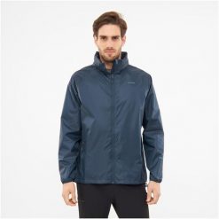 Kurtka przeciwdeszczowa męska Viking Rainier Man. Niebieskie kurtki męskie Viking, m, bez wzorów, sportowe, bez kaptura. Za 189.90 zł.