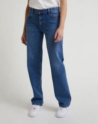 LEE JANE DAMSKIE SPODNIE JEANSOWE JEANSY DŻINSY MID WASH L34QHGC05 112328319. Jeansy damskie Lee, bez wzorów, z jeansu. Za 219.99 zł.