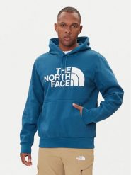 The North Face Bluza Easy NF0A89FF Niebieski Regular Fit. Niebieskie bluzy męskie The North Face, m, bez wzorów, z syntetyku, bez ramiączek, bez kaptura. Za 329.99 zł.