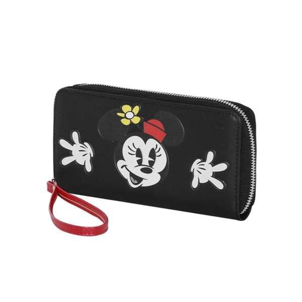 Portfel DISNEY Czarny. Czarne portfele męskie Disney, bez wzorów. Za 154.50 zł.