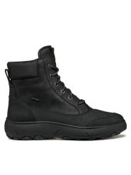 Geox Kozaki U Nebula + Grip B Ab U46HFC 0FFBC C9999 Czarny. Czarne buty zimowe męskie Geox, bez wzorów, ze skóry, bez obcasa, bez zapięcia. Za 719.99 zł.