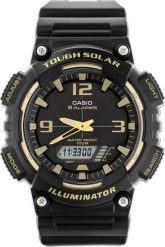 Zegarek Casio ZEGAREK MĘSKI CASIO AQ-S810W 1A3V (zd044i) - SOLAR POWERED. Zegarki męskie Casio, bez wzorów. Za 281.99 zł.