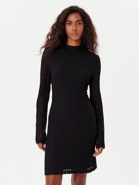 Bardot Sukienka koktajlowa Vezza Floral 57152DB1 Czarny Regular Fit. Czarne sukienki damskie Bardot, bez wzorów, z bawełny, wizytowe, bez kołnierzyka, bez ramiączek. Za 509.99 zł.