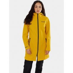 Kurtka Softshell Damska Fundango Wichita. Żółte kurtki sportowe damskie FUNDANGO, na jesień, bez wzorów, z softshellu, bez ramiączek, bez kaptura, trekkingowe. Za 399.90 zł.