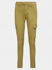 Alpha Industries Spodnie materiałowe Cargo 108022 Zielony Slim Fit. Zielone spodnie materiałowe damskie Alpha Industries, bez wzorów, z bawełny. Za 399.99 zł.