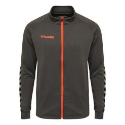 Kurtka Hummel Zip hmlAUTHENTIC Poly. Szare kurtki męskie Hummel, m, bez wzorów, sportowe, bez kaptura. W wyprzedaży za 165.50 zł.