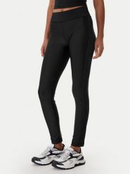 Versace Jeans Couture Legginsy 80HAC114 J0128 Czarny Slim Fit. Czarne legginsy damskie Versace Jeans Couture, bez wzorów, z jeansu. Za 829.99 zł.