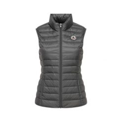 Damska kurtka bez rękawów JOTT Seda. Brązowe kurtki sportowe damskie Jott, na zimę, bez wzorów, z puchu, bez ramiączek, bez kaptura, narciarskie. Za 321.99 zł.