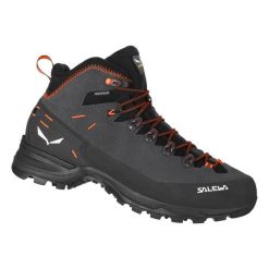Buty Trekkingowe Męskie Salewa Alp Mate Winter Mid Ptx. Czarne trekkingi męskie Salewa, na zimę, z gumy, bez zapięcia. Za 1,015.00 zł.
