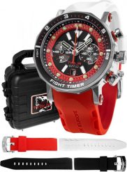 Zegarek męski Vostok Europe 6S21-620A484 czerwony. Czerwone zegarki męskie Vostok Europe, bez wzorów. Za 6,036.47 zł.