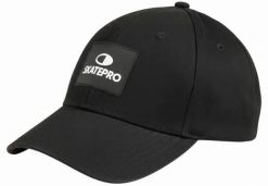 Odzież Czapki z daszkiem unisex SkatePro Baseball Czapka - Czarny. Biała czapki damskie SKATEPRO, na lato, bez wzorów, z bawełny, klasyczne. Za 119.99 zł.