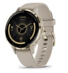 Zegarek Garmin Venu 3S, 41mm AMOLED French Grey. Szare zegarki sportowe Garmin, bez wzorów. Za 1,754.99 zł.