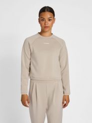 Damska krótka bluza Hummel MT Kalu. Szare bluzy damskie Hummel, na jesień, xs, bez wzorów, z elastanu, klasyczne, bez ramiączek, bez kaptura. Za 196.05 zł.