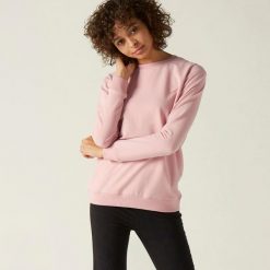 Bluza damska Nyamba Gym & Pilates 100. Czerwone bluzy damskie DOMYOS, xl, bez wzorów, z bawełny, klasyczne, bez ramiączek, bez kaptura. W wyprzedaży za 39.99 zł.