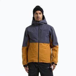 Kurtka Didriksons Asp. Brązowe kurtki męskie Didriksons, l, bez wzorów, z materiału, bez kaptura. Za 1,159.00 zł.