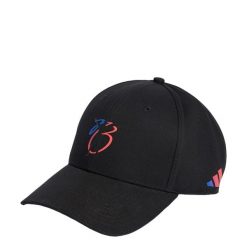 CZAPKA JUDE BELLINGHAM. Czarne czapki damskie Adidas, bez wzorów, z bawełny, sportowe. Za 92.65 zł.