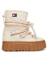 Tommy Jeans Śniegowce Tjw Platform Nylon Snowboot Wl EN0EN03163 Kremowy. Białe śniegowce damskie Tommy Jeans, z jeansu, bez zapięcia. Za 649.99 zł.