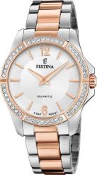 Zegarek Festina Zegarek damski Festina F20595-1 srebrny. Szare zegarki damskie Festina, srebrne. Za 585.00 zł.