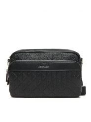 Calvin Klein Saszetka Emblem Emboss Camera Bag LV04D3203G Czarny. Czarne saszetki i nerki męskie Calvin Klein, bez wzorów, ze skóry. Za 369.99 zł.