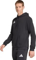 Bluza męska adidas Entrada 26 Hoody czarna JZ6577 2XL. Czarne bluzy męskie Adidas, m, bez wzorów, bez ramiączek, bez kaptura. Za 178.95 zł.